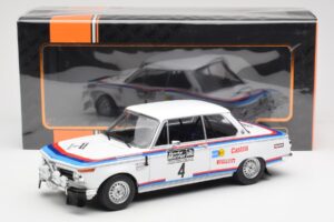 BMW 2002 #4 B. Waldegard / H. Thorzelius RAC Rally 1973 IXO 1:18 18RMC163 Metal - imaginea 6 din 6