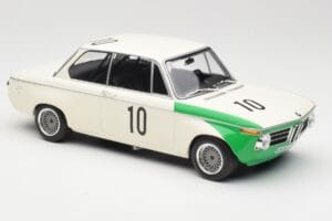 BMW 2002 Tii E10 #10 H. Hahne / D. Quester Winners Nurburgring 1968 Minichamps 1:18 155682710 Metal - imaginea 4 din 6