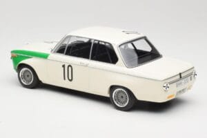 BMW 2002 Tii E10 #10 H. Hahne / D. Quester Winners Nurburgring 1968 Minichamps 1:18 155682710 Metal - imaginea 5 din 6
