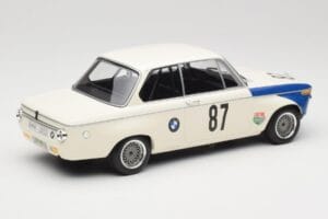 BMW 2002 Tii E10 #87 H. Hahne Grand Prix Brno 1969 Minichamps 1:18 155692787 Metal - imaginea 2 din 6