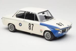 BMW 2002 Tii E10 #87 H. Hahne Grand Prix Brno 1969 Minichamps 1:18 155692787 Metal - imaginea 4 din 6