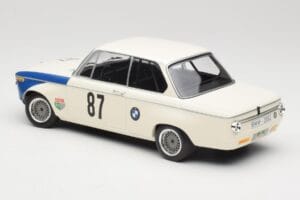 BMW 2002 Tii E10 #87 H. Hahne Grand Prix Brno 1969 Minichamps 1:18 155692787 Metal - imaginea 5 din 6