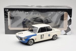 BMW 2002 Tii E10 #87 H. Hahne Grand Prix Brno 1969 Minichamps 1:18 155692787 Metal - imaginea 6 din 6