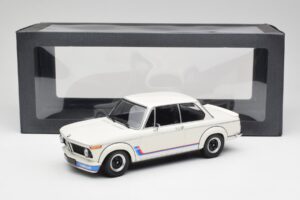 BMW 2002 Tii Turbo Alpine White Minichamps 1:18 155026200 Metal - imaginea 6 din 6