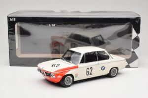 BMW 2002 tiK BMW AG #1 H. Hahne / D. Quester Class Winner Guards International 6 Hours Brands Hatch 1969 Minichamps 1:18 1556 - imaginea 6 din 6