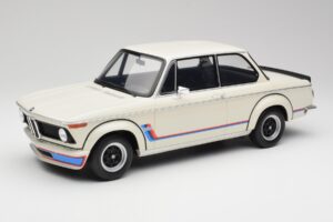 BMW 2002 Turbo E10 Chamonix Alb Otto 1:12 G077 Rășină