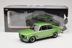 BMW 2002 Turbo Green Metallic Minichamps 1:18 155026206 Metal - imaginea 6 din 6