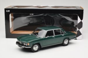 BMW 2500 E3 Green Metallic Minichamps 1:18 155029201 Metal - imaginea 6 din 6