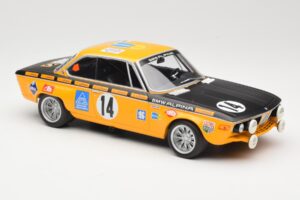 BMW 2800 CS BMW Alpina #14 H. Kelleners / G. Huber Winners 24 Hours of Spa 1970 Minichamps 1:18 155702714 Metal - imaginea 4 din 6