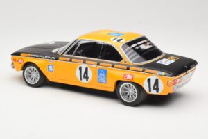 BMW 2800 CS BMW Alpina #14 H. Kelleners / G. Huber Winners 24 Hours of Spa 1970 Minichamps 1:18 155702714 Metal - imaginea 5 din 6