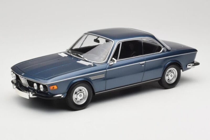 BMW 2800 CS E9 Albastru Metalizat Minichamps 1:18 155028032 Metal