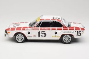 BMW 2800 CS E9 #15 Team Marabout Gaye / S. Braillard 24 Hours of Spa 1972 Minichamps 1:18 155722715 Metal - imaginea 3 din 6