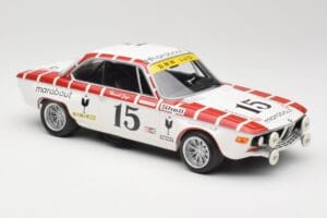 BMW 2800 CS E9 #15 Team Marabout Gaye / S. Braillard 24 Hours of Spa 1972 Minichamps 1:18 155722715 Metal - imaginea 4 din 6