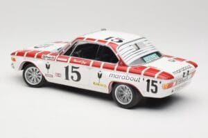 BMW 2800 CS E9 #15 Team Marabout Gaye / S. Braillard 24 Hours of Spa 1972 Minichamps 1:18 155722715 Metal - imaginea 5 din 6