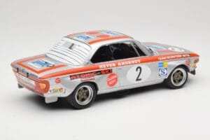 BMW 2800 CS E9 #2 Team Schnitzer J. Fitzpatrick / H. Heyer Winners Grand Prix Touring Cars Nurburgring 1972 Minichamps 1:18 1 - imaginea 2 din 6