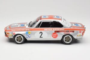 BMW 2800 CS E9 #2 Team Schnitzer J. Fitzpatrick / H. Heyer Winners Grand Prix Touring Cars Nurburgring 1972 Minichamps 1:18 1 - imaginea 3 din 6