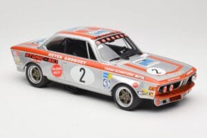 BMW 2800 CS E9 #2 Team Schnitzer J. Fitzpatrick / H. Heyer Winners Grand Prix Touring Cars Nurburgring 1972 Minichamps 1:18 1 - imaginea 4 din 6