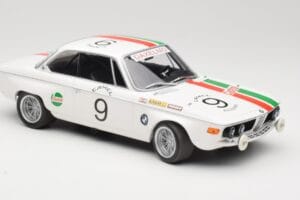 BMW 2800 CS E9 #9 Castrol BMW T. Moorkens / E. Haxhe 24 Hours of Spa 1971 Minichamps 1:18 155712709 Metal - imaginea 4 din 6