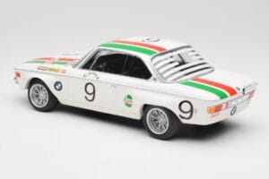 BMW 2800 CS E9 #9 Castrol BMW T. Moorkens / E. Haxhe 24 Hours of Spa 1971 Minichamps 1:18 155712709 Metal - imaginea 5 din 6