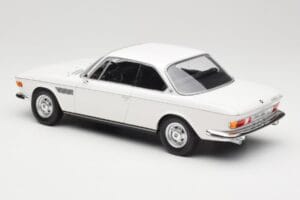 BMW 2800 CS E9 Alb Minichamps 1:18 155028030 Metal - imaginea 5 din 6