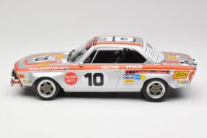 BMW 2800 CS Team Schnitzer #10 J. Fitzpatrick / J. Peltier Spa 1972 Minichamps 1:18 155722710 Metal - imaginea 3 din 6