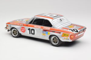 BMW 2800 CS Team Schnitzer #10 J. Fitzpatrick / J. Peltier Spa 1972 Minichamps 1:18 155722710 Metal - imaginea 5 din 6