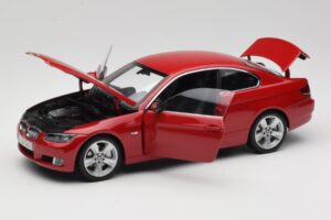 BMW 3 Series E92 Roșu Kyosho 1:18 80430407219 Metal - imaginea 2 din 8