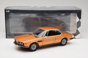 BMW 3.0 CSi E9 Gold Metallic Minichamps 1:18 180029027 Metal - imaginea 8 din 8