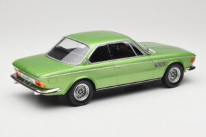 BMW 3.0 CSi E9 Green Metallic Minichamps 1:18 155028034 Metal - imaginea 2 din 6