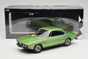 BMW 3.0 CSi E9 Green Metallic Minichamps 1:18 155028034 Metal - imaginea 6 din 6