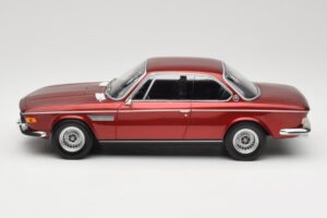 BMW 3.0 CSi E9 Red Metallic Minichamps 1:18 155028031 Metal - imaginea 3 din 6