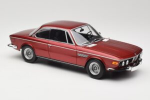 BMW 3.0 CSi E9 Red Metallic Minichamps 1:18 155028031 Metal - imaginea 4 din 6