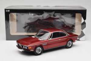BMW 3.0 CSi E9 Red Metallic Minichamps 1:18 155028031 Metal - imaginea 6 din 6