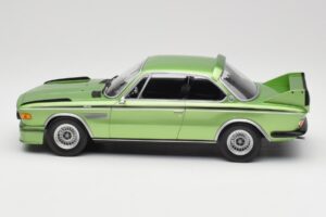 BMW 3.0 CSL E9 Green Metallic Minichamps 1:18 155028132 Metal - imaginea 3 din 6