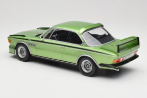 BMW 3.0 CSL E9 Green Metallic Minichamps 1:18 155028132 Metal - imaginea 5 din 6