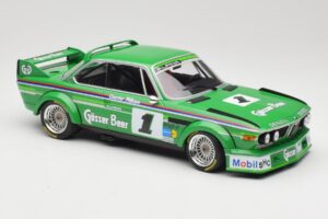 BMW 3.0 CSL E9 #1 Alpina G. Nilsson / D. Quester Winners Nürburgring 1977 Minichamps 1:18 155772501 Metal - imaginea 4 din 6