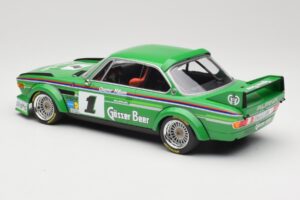 BMW 3.0 CSL E9 #1 Alpina G. Nilsson / D. Quester Winners Nürburgring 1977 Minichamps 1:18 155772501 Metal - imaginea 5 din 6