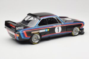 BMW 3.0 CSL E9 #1 BMW Motorsport H-J. Stuck Winner Norisring Trophy 1974 Minichamps 1:18 155742691 Metal - imaginea 2 din 6