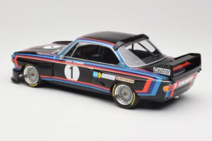 BMW 3.0 CSL E9 #1 BMW Motorsport H-J. Stuck Winner Norisring Trophy 1974 Minichamps 1:18 155742691 Metal - imaginea 5 din 6