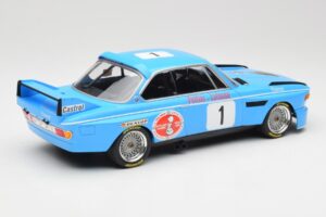 BMW 3.0 CSL E9 #1 Precision Liegeoise J. Peltier / C. Lafosse Winners 4 Hours Monza 1974 Minichamps 1:18 155742681 Metal - imaginea 2 din 6