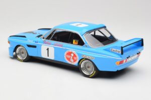 BMW 3.0 CSL E9 #1 Precision Liegeoise J. Peltier / C. Lafosse Winners 4 Hours Monza 1974 Minichamps 1:18 155742681 Metal - imaginea 4 din 6
