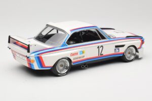 BMW 3.0 CSL E9 #12 BMW Motorsport C. Amon / H-J. Stuck Winners 6 Hours Nurburgring 1973 Minichamps 1:18 155732612 Metal - imaginea 2 din 6