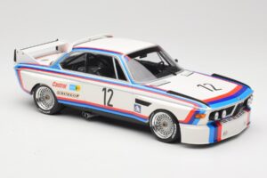 BMW 3.0 CSL E9 #12 BMW Motorsport C. Amon / H-J. Stuck Winners 6 Hours Nurburgring 1973 Minichamps 1:18 155732612 Metal - imaginea 4 din 6