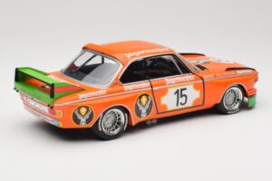 BMW 3.0 CSL E9 #15 Jägermeister Racing N. Lauda / G. Joisten 6 Hours Nurburgring 1973 Minichamps 1:18 155732615 Metal - imaginea 2 din 6