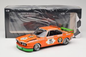 BMW 3.0 CSL E9 #15 Jägermeister Racing N. Lauda / G. Joisten 6 Hours Nurburgring 1973 Minichamps 1:18 155732615 Metal - imaginea 6 din 6