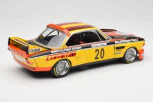 BMW 3.0 CSL E9 #20 BMW Faltz Alpina W. Werner / H. Schommers Norisring Trophy 1974 Minichamps 1:18 155742620 Metal - imaginea 2 din 6