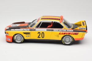 BMW 3.0 CSL E9 #20 BMW Faltz Alpina W. Werner / H. Schommers Norisring Trophy 1974 Minichamps 1:18 155742620 Metal - imaginea 3 din 6