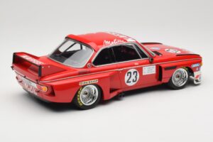 BMW 3.0 CSL E9 #23 Faltz Alpina A. de Fierlant / H. Grohs Zandvoort Trophy 1975 Minichamps 1:18 155752623 Metal - imaginea 2 din 6