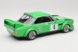BMW 3.0 CSL E9 #4 Jolly Club Milano C. Finotto / C. Facetti Winners ETCC Zandvoort 1979 Minichamps 1:18 155792504 Metal - imaginea 2 din 6
