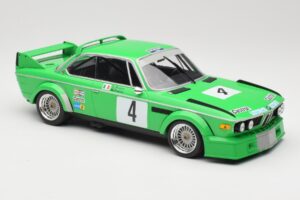BMW 3.0 CSL E9 #4 Jolly Club Milano C. Finotto / C. Facetti Winners ETCC Zandvoort 1979 Minichamps 1:18 155792504 Metal - imaginea 4 din 6